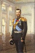Lipgart, Earnest Emperor Nicholas II Sweden oil painting artist